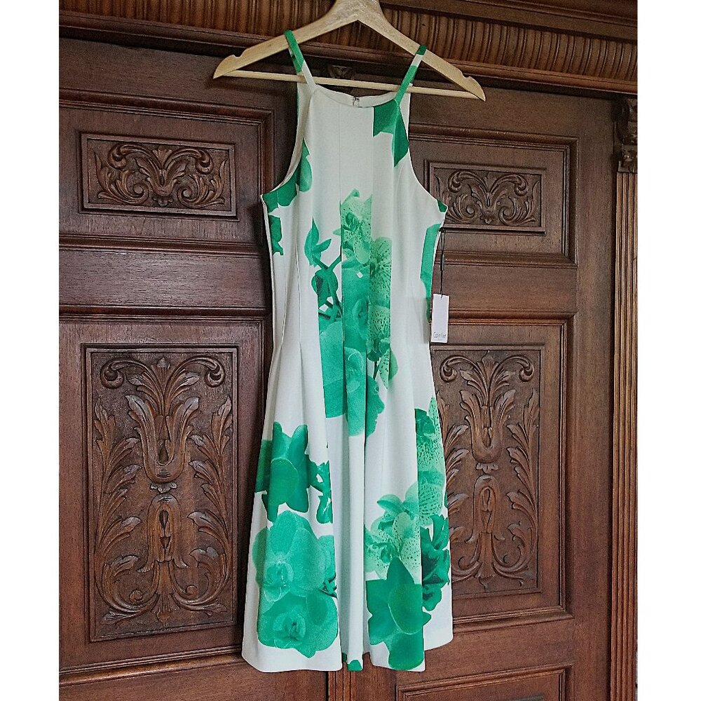NWT Floral Halter Dress